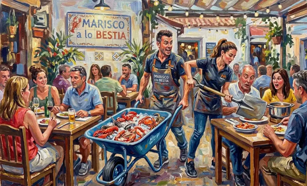 MARISCO A LO BESTIA - COSTA CALIDA - 29 y 30 de Octubre -